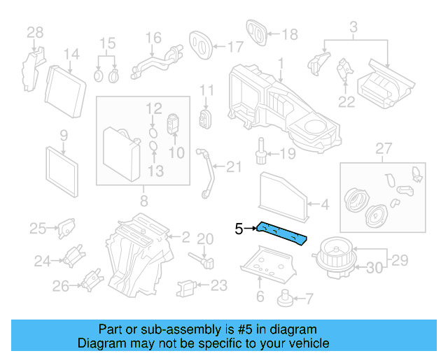 Filter Element Holder 3C0-819-422 - View 37