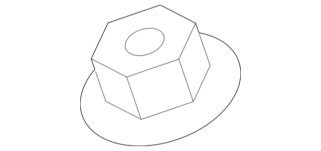 Fan & Motor Lock Nut N-908-877-03