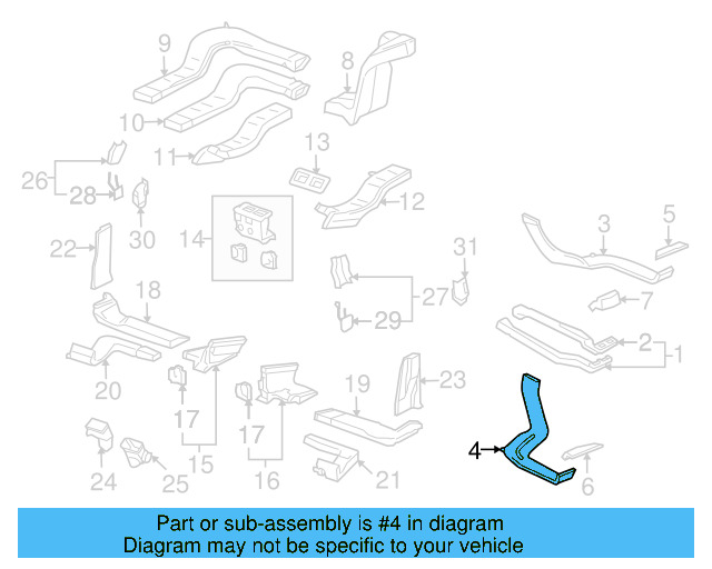 Supply Duct 7L0-820-699-A - View 6