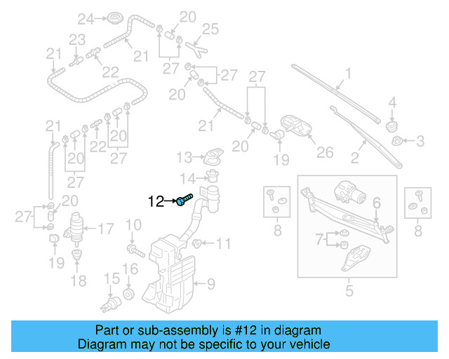 Fan & Motor Lock Nut N-908-877-03 - View 19
