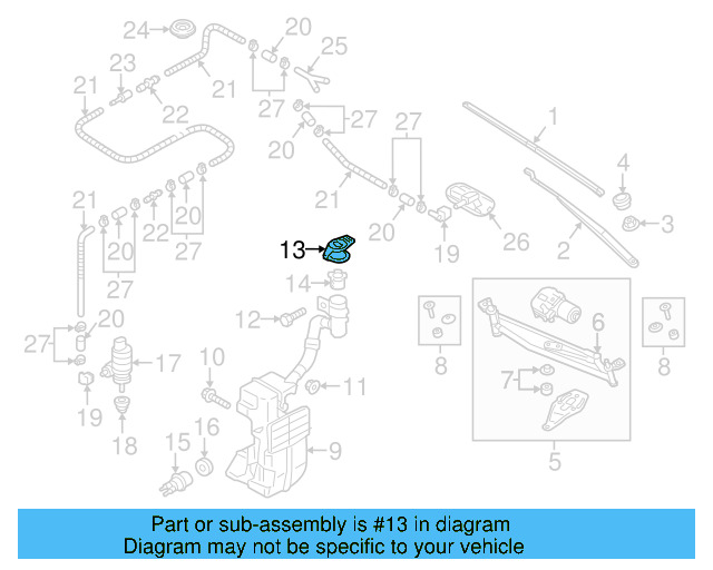 Reservoir Cap 1K0-955-455 - View 79
