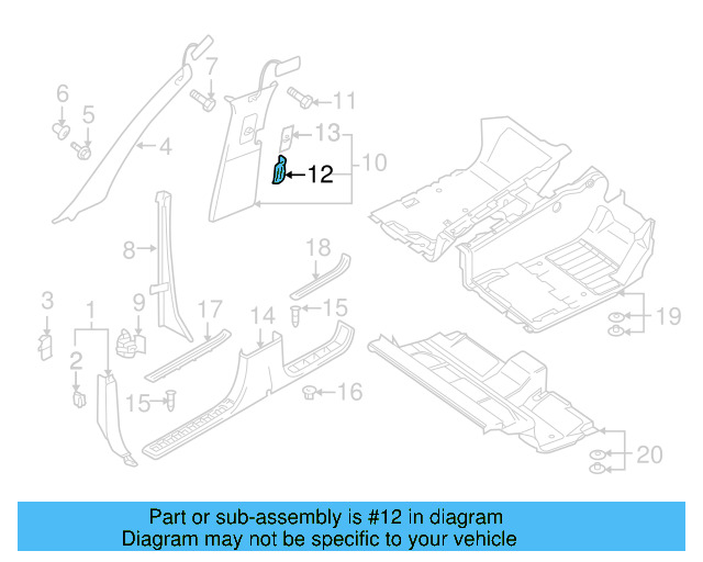 Air Deflector 7L6-819-210-B-92Y