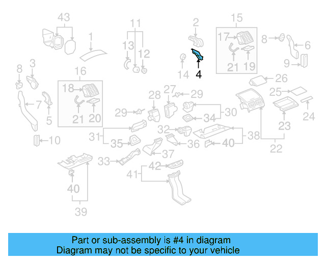 Duct Cover 7L6-815-390-B - View 2