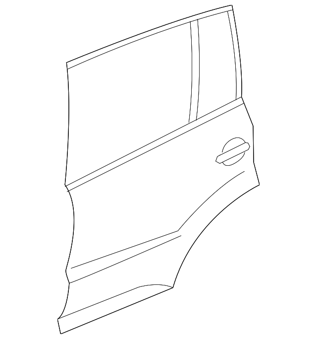 Door Shell 5N0-833-055-A