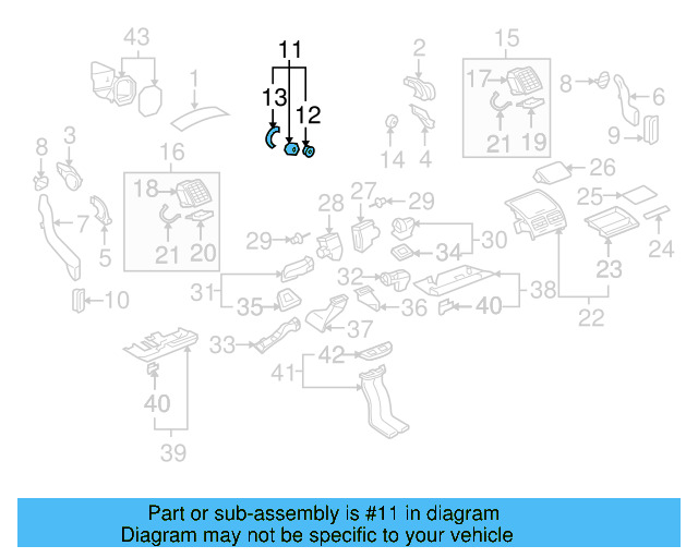 Air Outlet 7L6-820-701