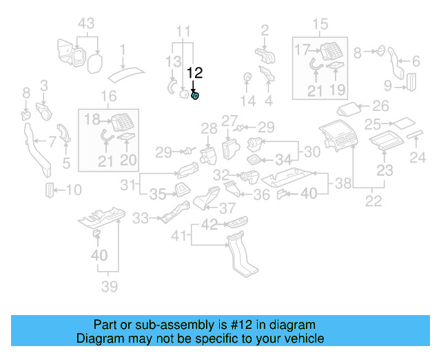 Air Outlet Gasket 7L6-820-702