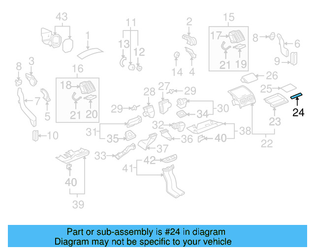 Tray Lining 7L6-858-651-B41