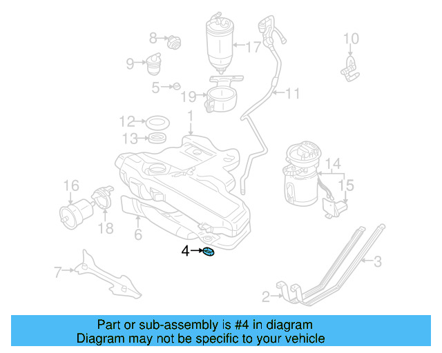 Strap 1H0-201-654-C - View 5