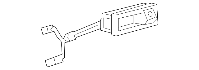 Handle, Outside 5E3-827-566-A - View 3