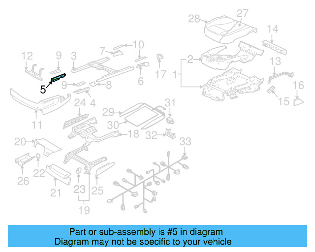 Adjust Cover 7L0-881-479-K-7D6 - View 6