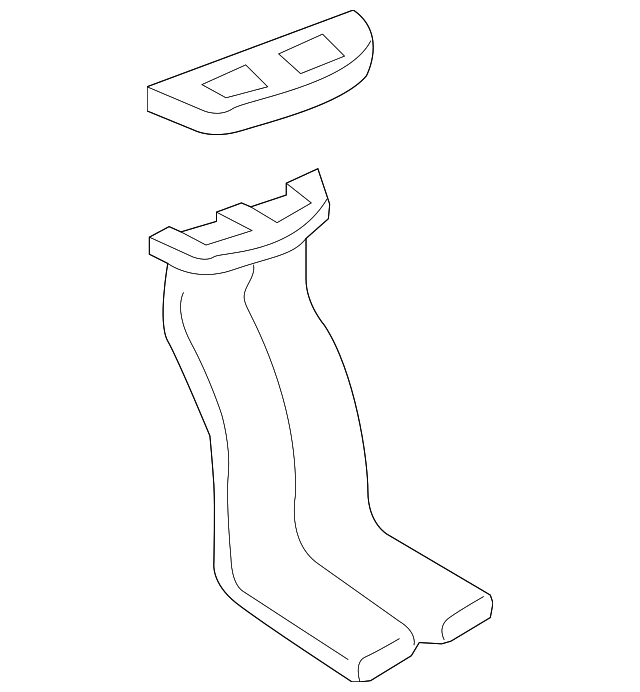 Front Duct 7L0-819-657-A - View 8