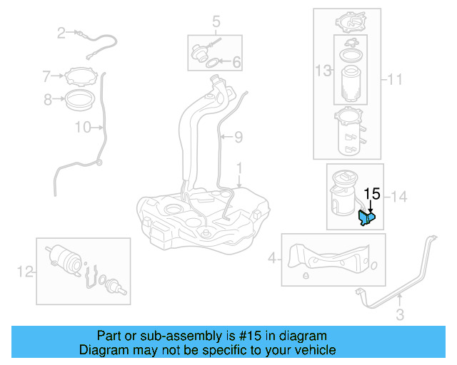 Level Sensor 1J0-919-673-R - View 11