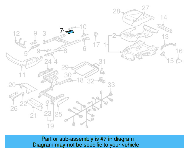 Adjust Cover 7L0-881-463-H-7G8 - View 12