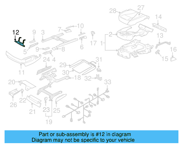Lower Cover Bracket 7L0-882-633-A - View 3