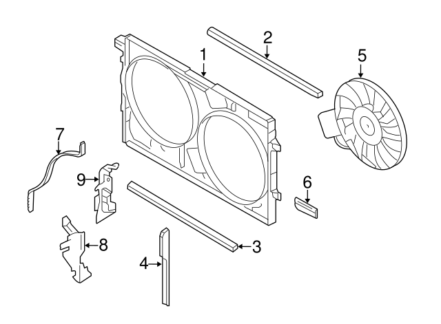 Fan Shroud 3D0-121-207-J