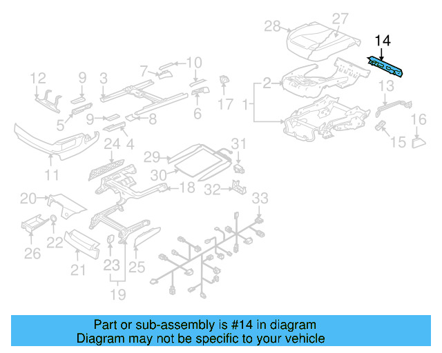 Front Retainer 7L0-881-547 - View 7
