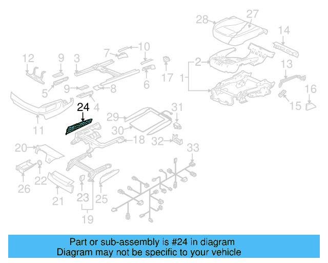 Front Cover Clip 7L0-881-090 - View 5