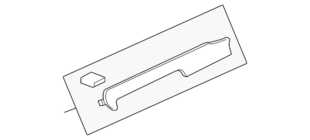Outer Molding 5K1-858-417-B-3H5 - View 4