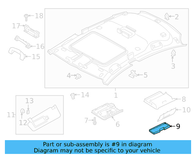 Tray Insert 5G0-857-494-A-82V - View 3