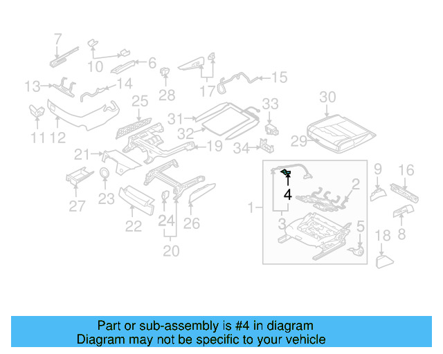 Cable Clamp 8E0-881-279-A - View 4
