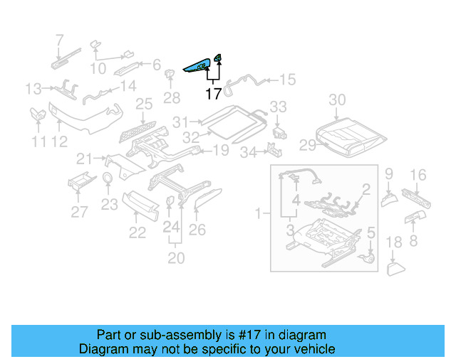 Release Handle 7L0-882-252-D-5J6 - View 4