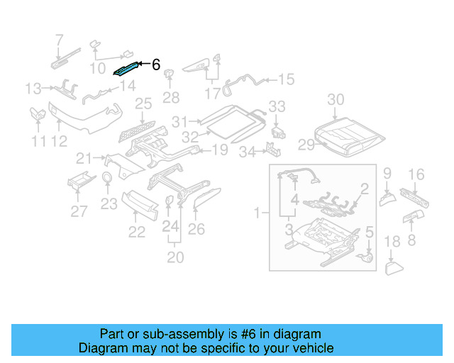Adjust Cover 7L0-881-463-H-7G8 - View 3