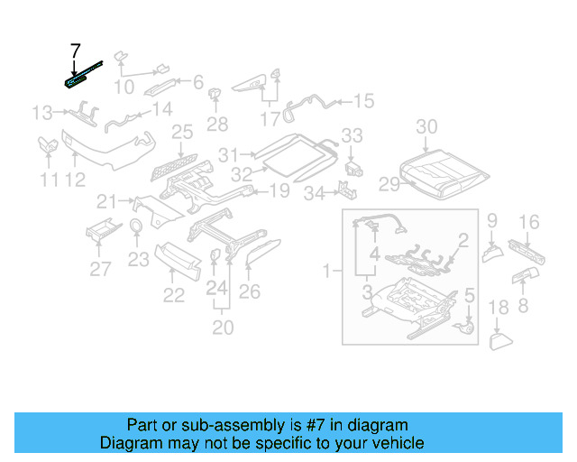 Adjust Cover 7L0-881-463-H-7G8