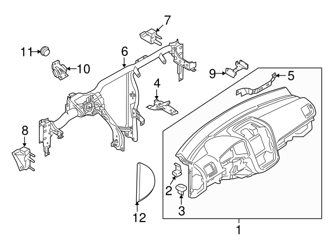 Mount Plate 1K1-858-765 - View 11