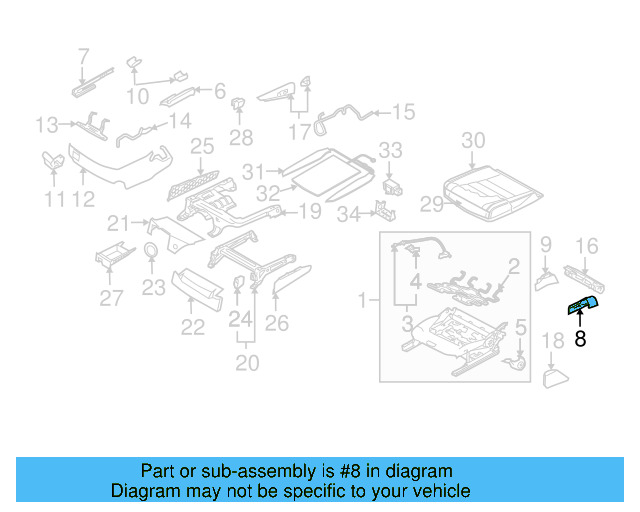 Adjust Cover 7L0-881-478-J-1FU