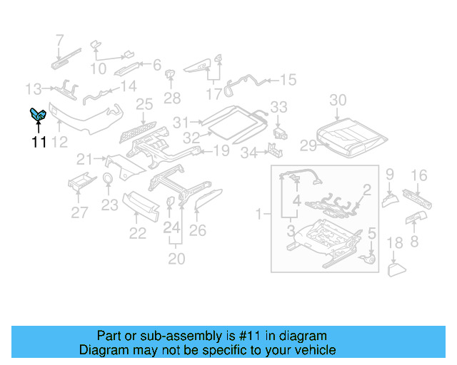 Adjust Handle 7L0-881-254-E-7G8 - View 3