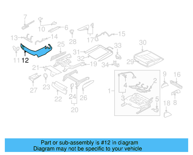 Lower Cover 7L6-881-317-A-7G8