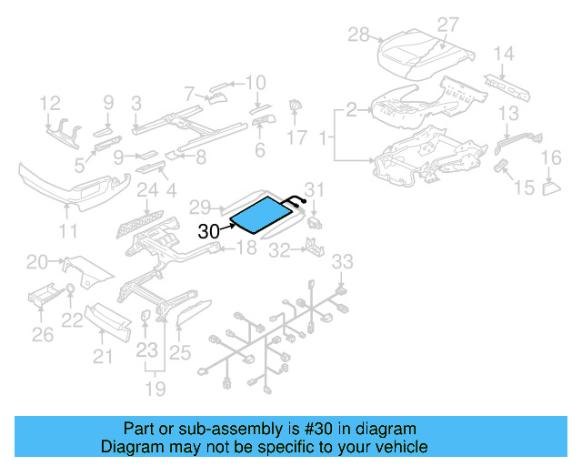 Cushion Cover 7L6-881-406-FE-NVH