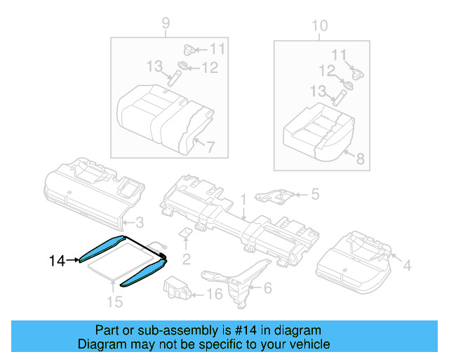 Seat Cushion Heater 7L6-963-551