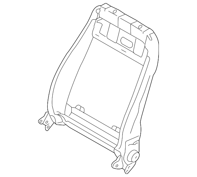 Seat Back Frame 8E0-881-515-A