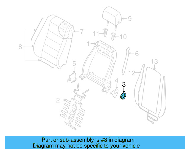 Adjust Knob 7L6-881-673-A-31X - View 3