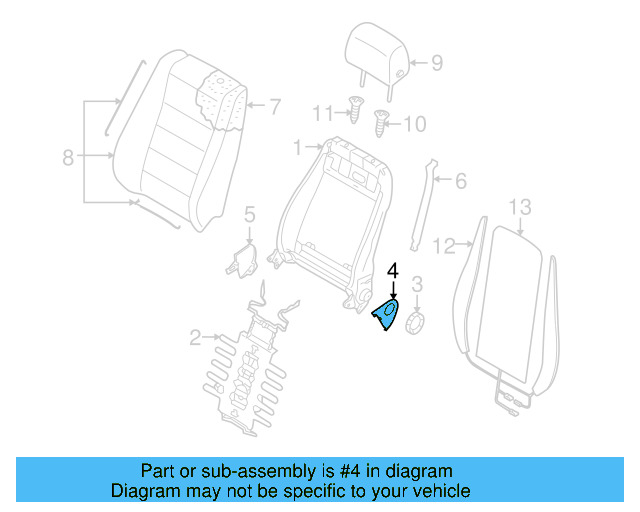 Trim Plate 7L0-881-791-C-7D6