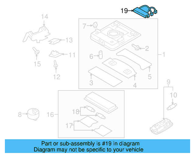 Motion Sensor 1K8-951-171 - View 8