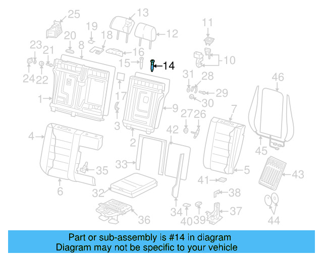 Headrest Guide 8E0-881-920-71N - View 7