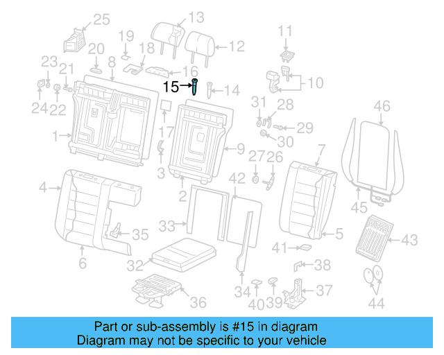 Headrest Guide 8E0-881-920-A-31X - View 3