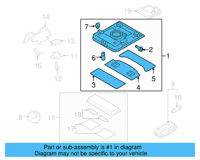 Front Lamp Assembly 1K8-947-106-C-YAH - View 4