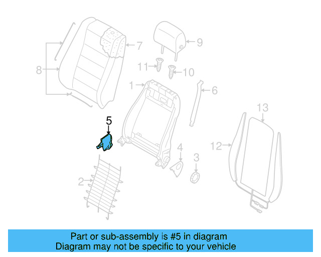 Side Cover 7L0-881-792-71N - View 2