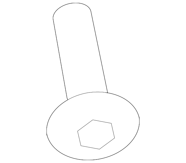 Lamp Bezel Screw N-102-897-02