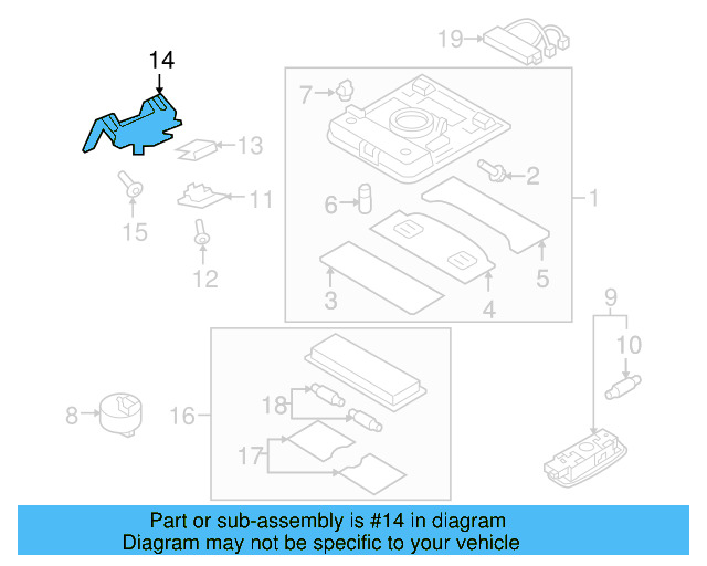 Bracket 5N0-861-705-A - View 7