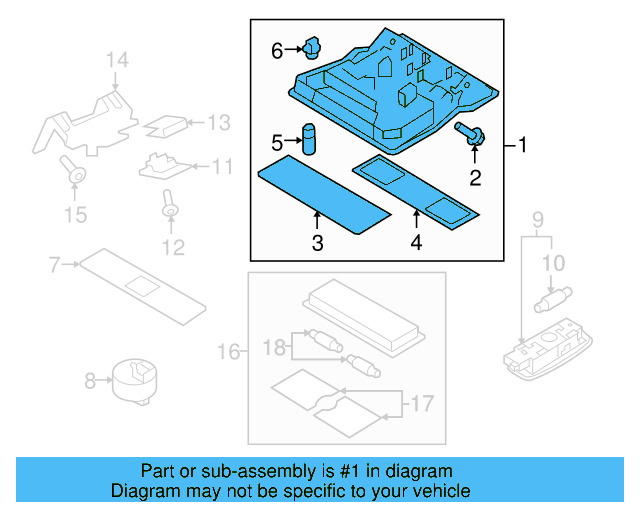 Front Lamp Assembly 1K0-947-105-R-YAH - View 7