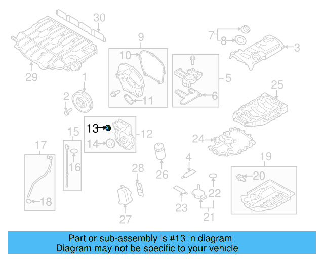 Plug 06H-115-418-AA - View 13
