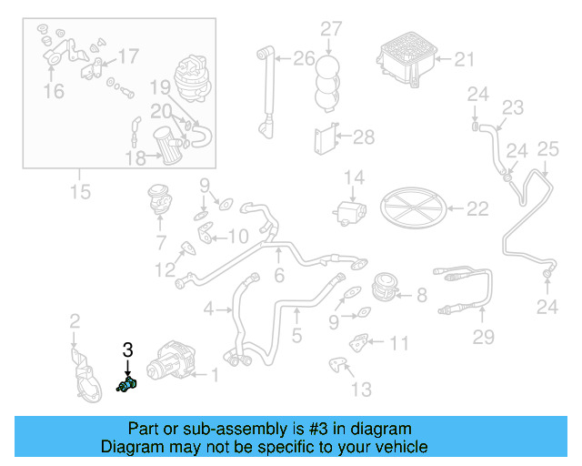 Bracket Buffer 06A-133-567-F - View 7