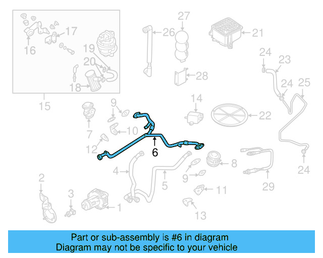 Pipe Assembly 078-131-831-Q - View 4