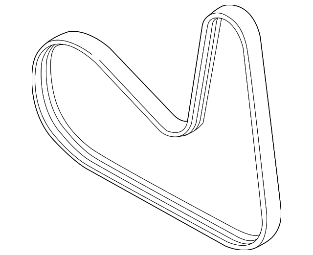 Serpentine Belt 06K-260-849-A - View 25