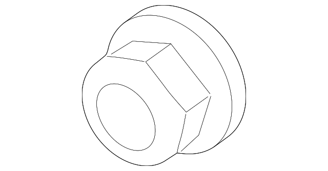 Flange Nut 0AA-105-427 - View 2