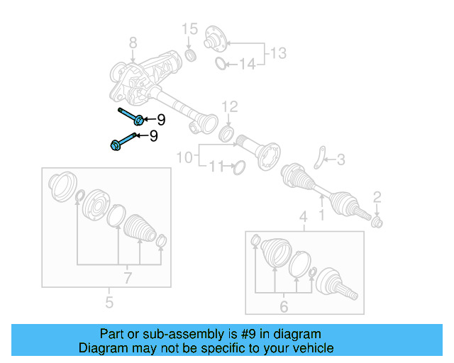 Tie Rod Assembly Mount Bolt N-102-112-02 - View 11